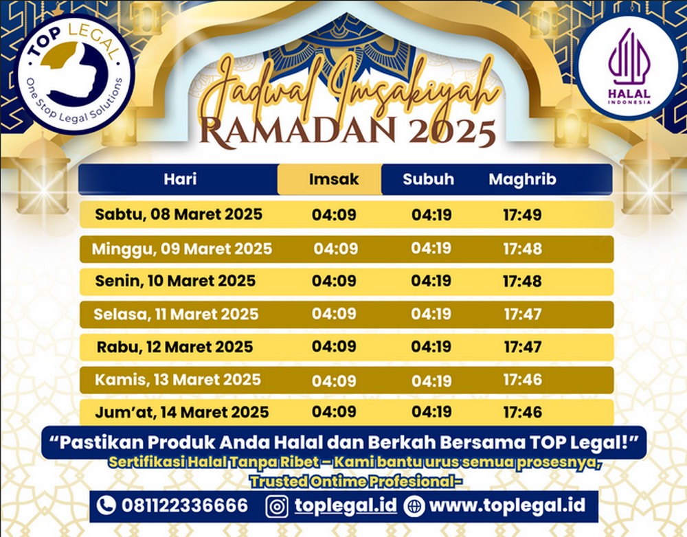 Jadwal Imsakiyah