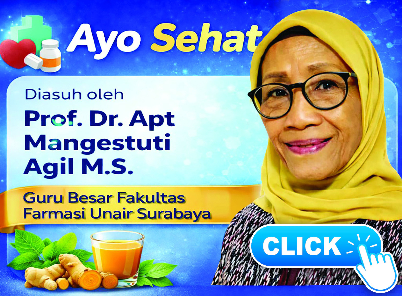 Ayo Sehat Bersama Prof Mangestuti 
