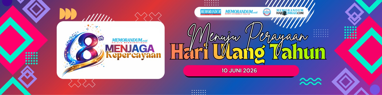 Menuju ultah ke-8 memorandum.co.id