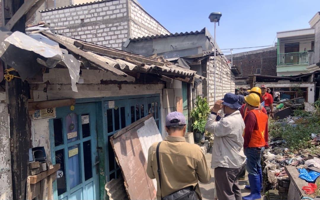 Normalisasi Kalianak Memanas, Warga Tambak Asri Protes Rencana Lebar Sungai dan Cara Petugas di Lapangan