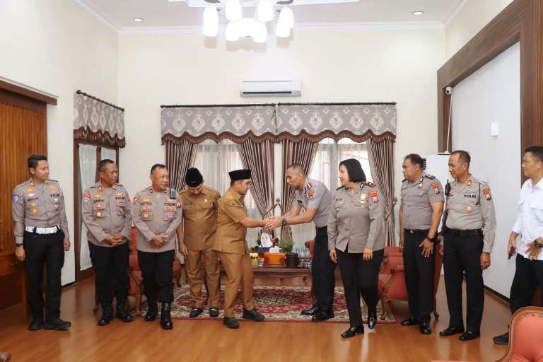 Awali Masa Jabatan, Kapolres Pasuruan Kota Temui Wali Kota