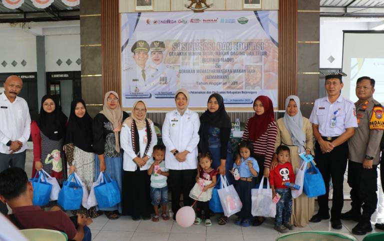 Bojonegoro Gelar Sosialisasi Gerimis Madu, Wabup Dorong Olahan Makanan Bergizi untuk Anak
