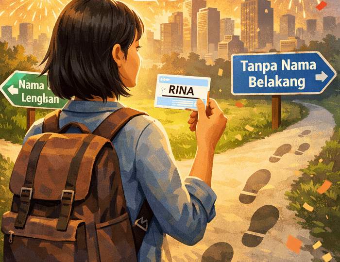 Tahun Baru, Hidup Baru: Langkah Pertama Tanpa Nama Belakangnya (1)