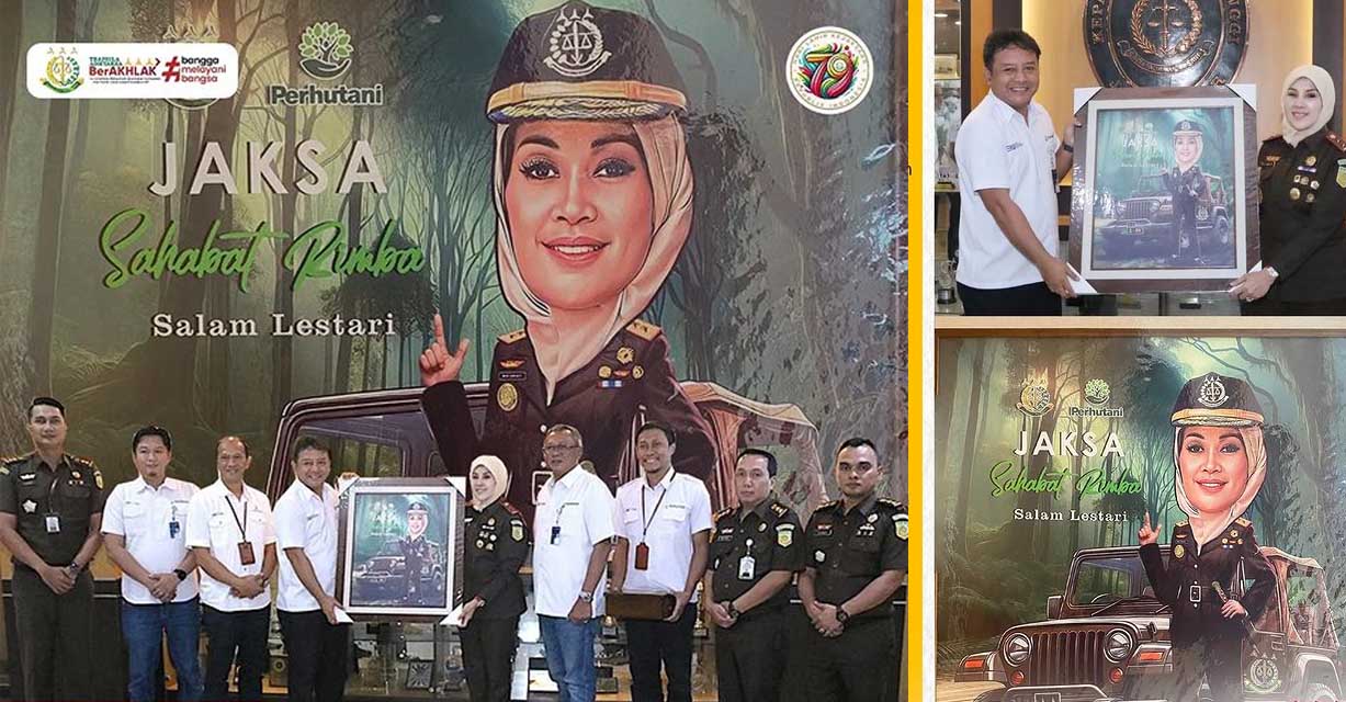 Kajati Jatim Raih Penghargaan Jaksa Sahabat Rimba dari Perhutani