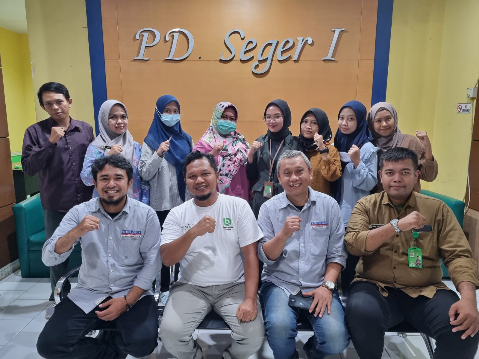 Perumda Aneka Usaha Seger Jombang Gelar Sinau Jurnalistik Bareng Memorandum 