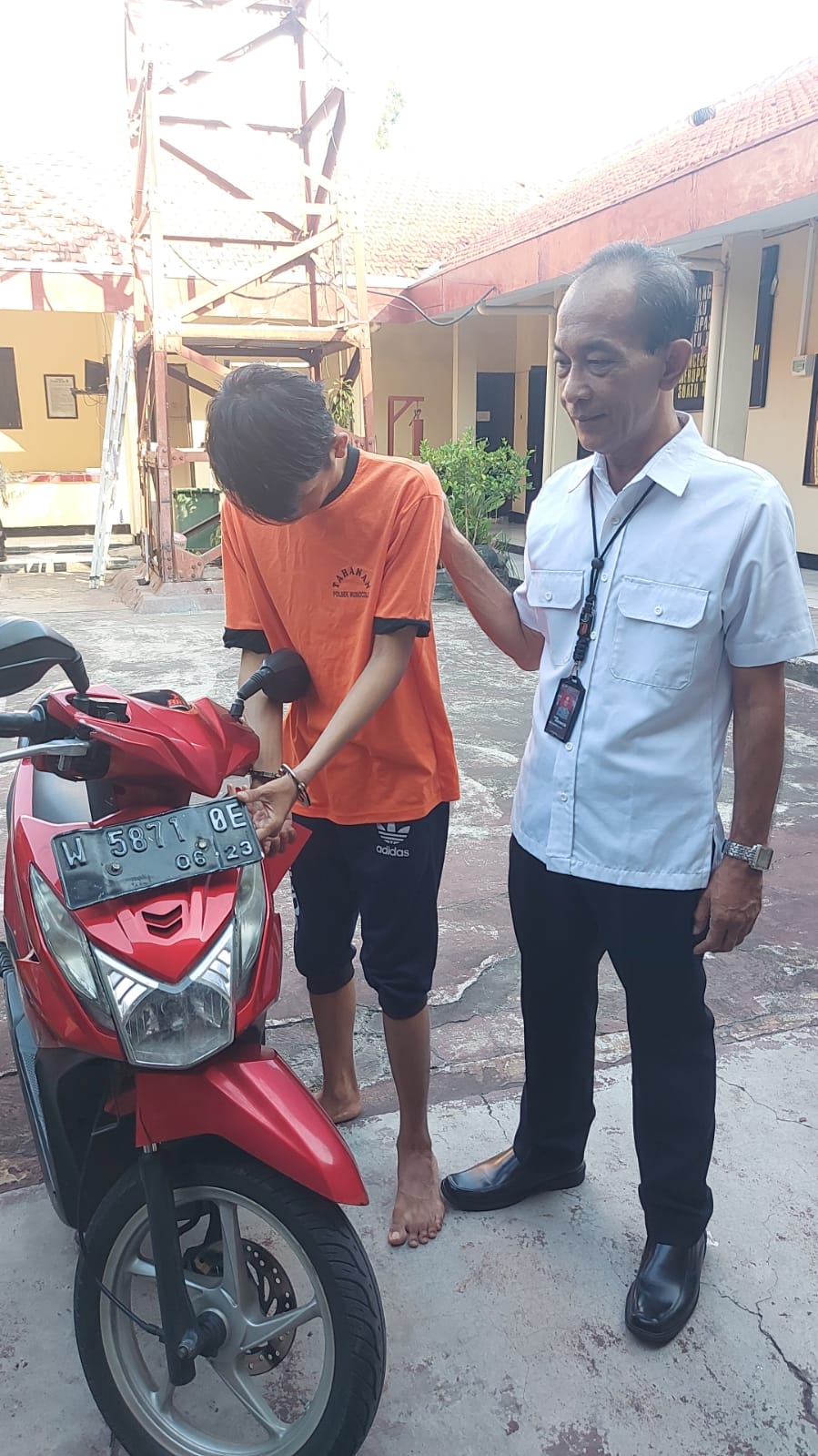 Residivis asal Malang Curi Motor lalu Dijual via Facebook