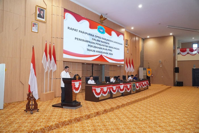 Belanja APBD 2026 Lamongan Naik 4,37 Persen, Defisit Capai Rp198,5 Miliar