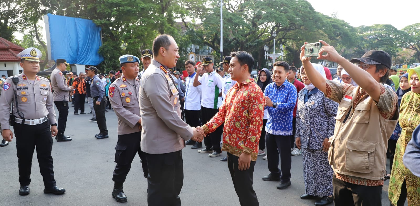 Kombes Nanang Ajak Komunitas Jaga Kondusivitas Kota Malang