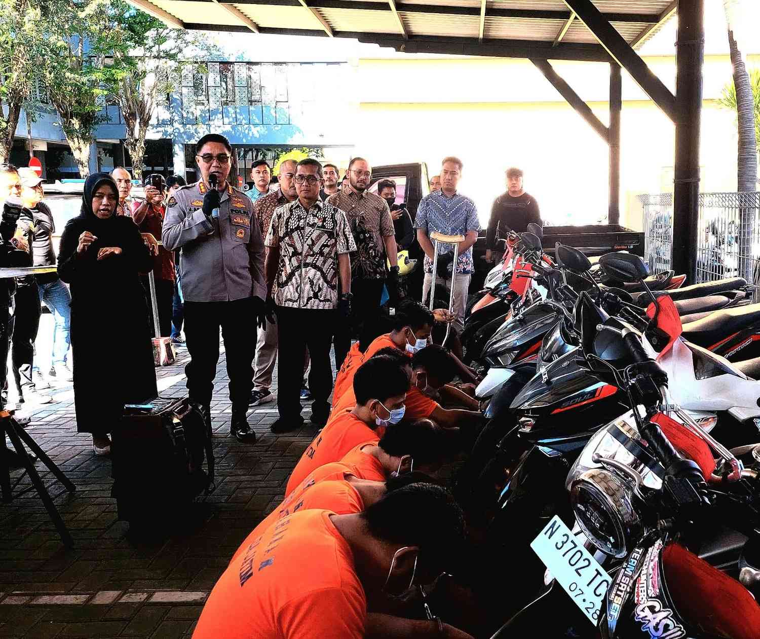 Jatanras Polda Jatim Turun Tangan Kejar Pelaku Curanmor di Lumajang