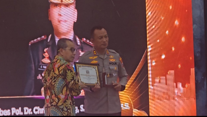 Kapolresta Sidoarjo Raih IJTI Awards 2026 Berkat Transparansi Pengelolaan SPPG