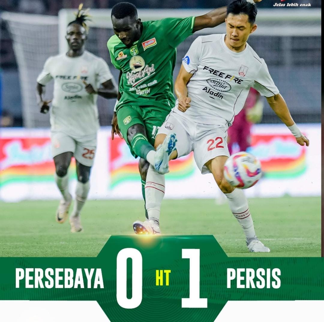 Sulit Kembangkan Permainan, Persebaya Tertinggal 1-0