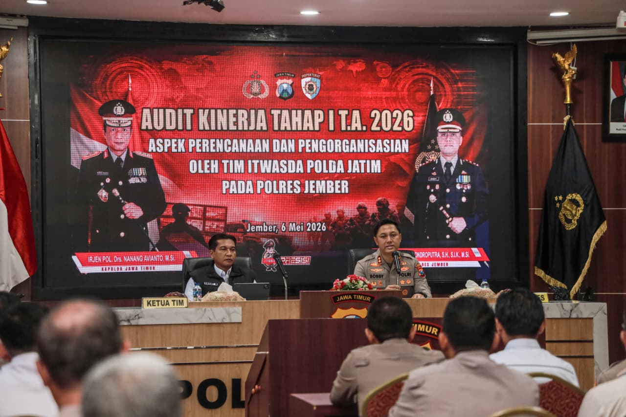 Pastikan Transparansi, Itwasda Polda Jatim Audit Kinerja Polres Jember