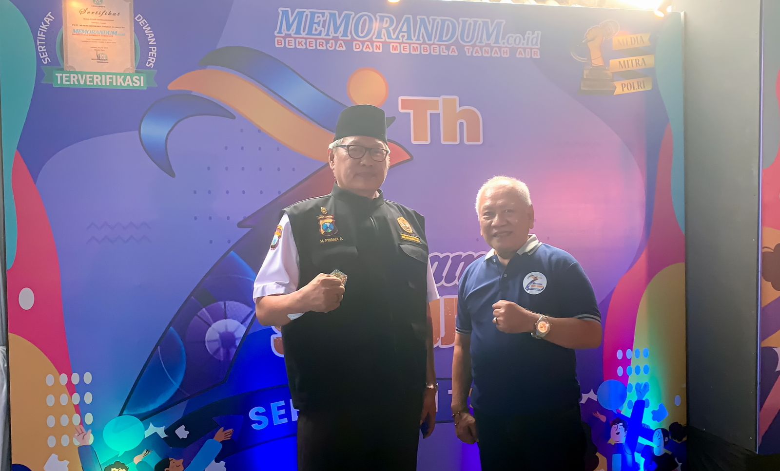 Ketua Pokdar Kamtibmas Bhayangkara Jatim: Terus Majukan Bangsa Lewat Pemberitaan Positif