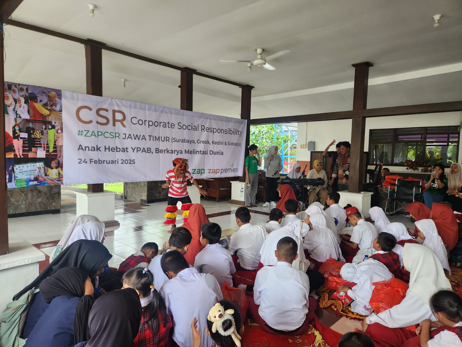 ZAP Klinik Ajak Anak Istimewa Berolahraga dan Periksa Kesehatan Gratis