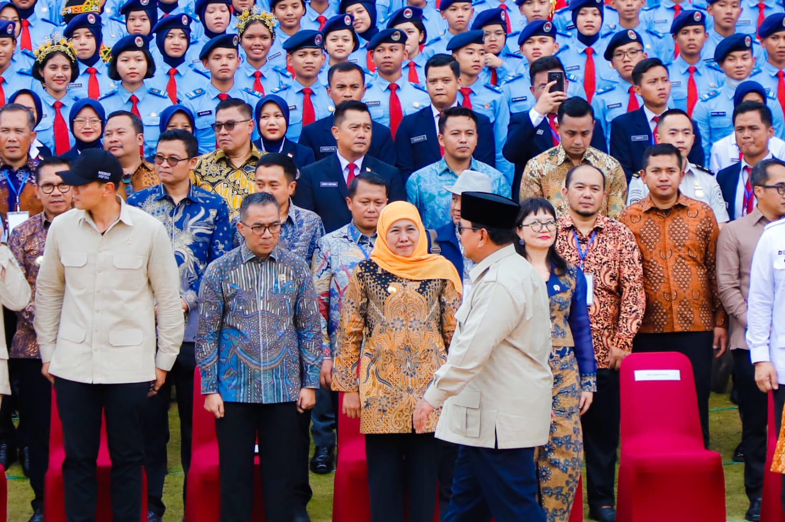 Presiden Prabowo Resmikan SMA Taruna Nusantara Malang, Khofifah Optimistis Cetak Pemimpin Unggul
