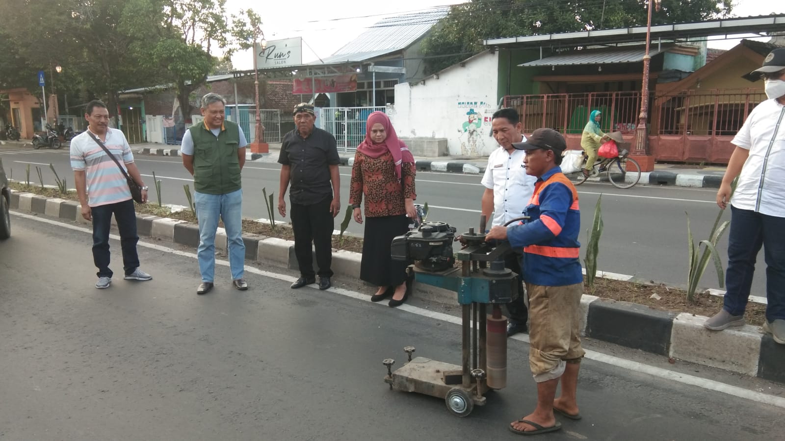 Komisi II DPRD Kota Mojokerto Sidak Proyek Fisik