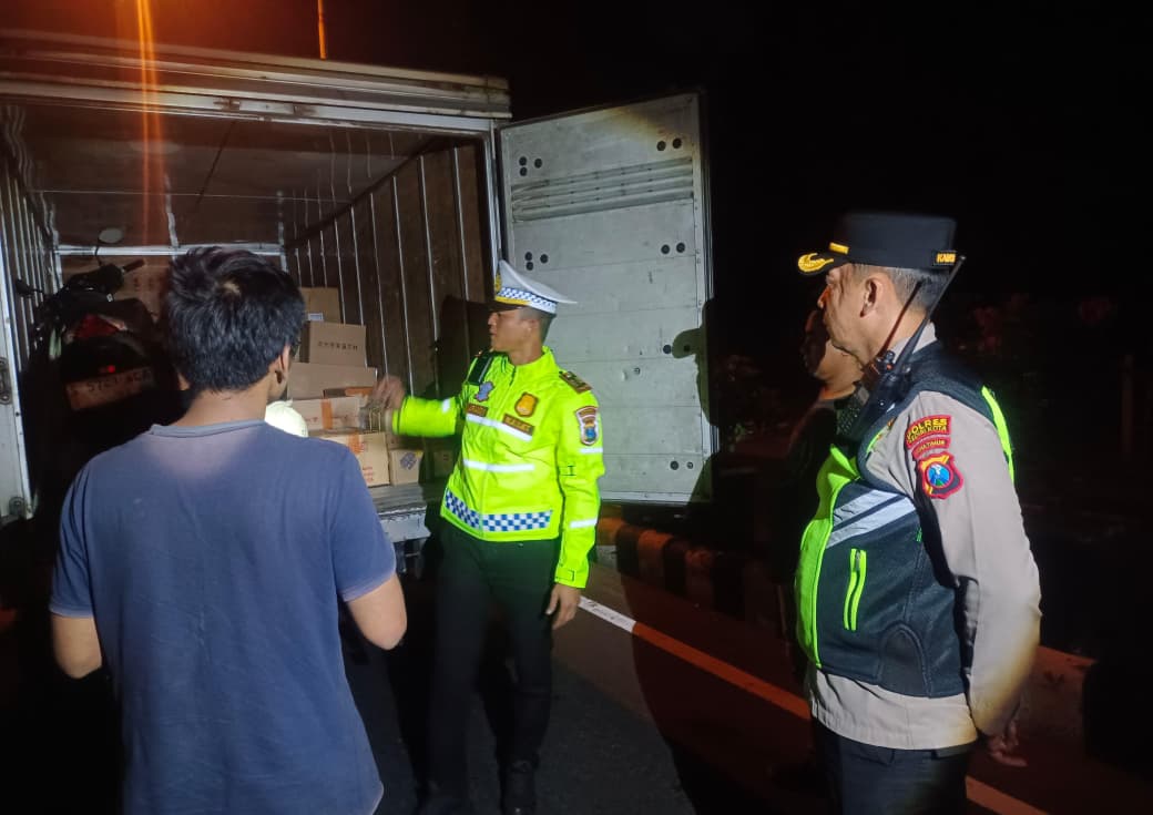 Operasi Gabungan, Polres Kediri Kota Amankan Puluhan Ranmor dan Tindak Ratusan Pelanggar Lalin