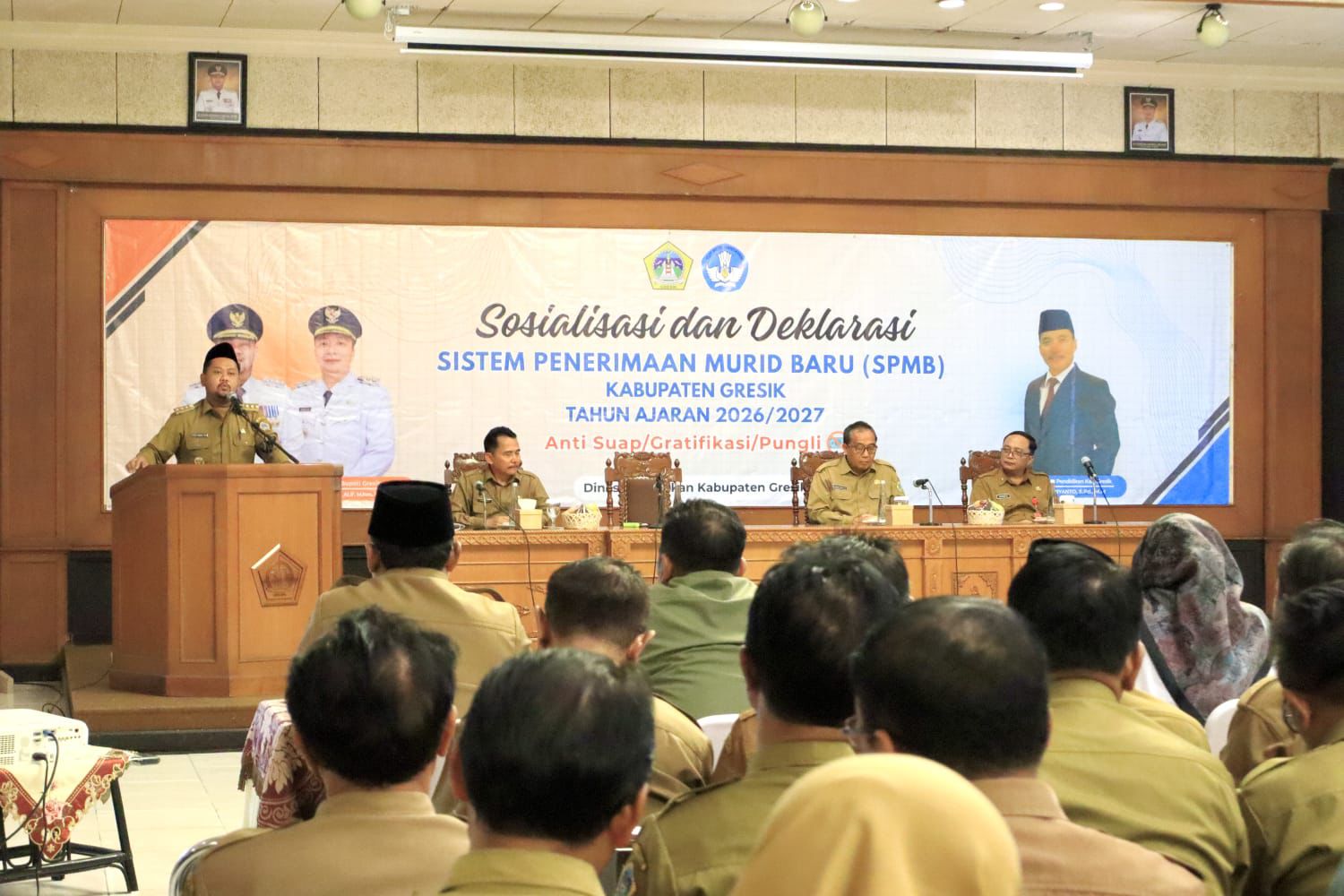 Deklarasikan SPMB 2026 Anti Suap dan Pungli, Dispendik Gresik Kenalkan Mekanisme Baru