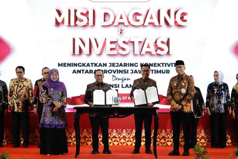 Bank Jatim Fasilitasi UMKM Binaan dalam Misi Dagang di Lampung