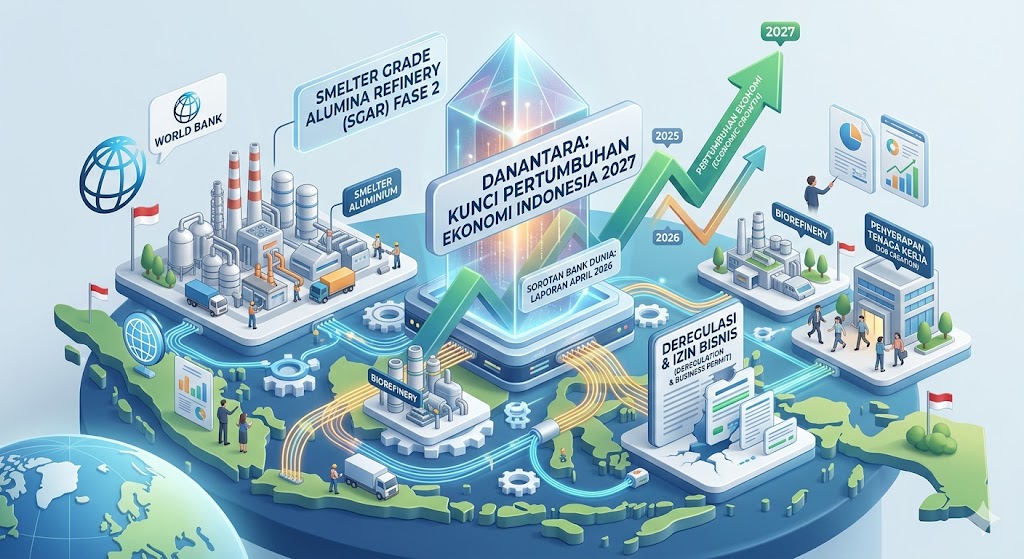 Bank Dunia Soroti Peran Kunci Danantara di Pertumbuhan Ekonomi Indonesia 2027