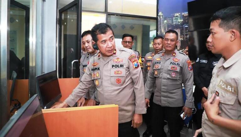 Optimalisasi Pelayanan Publik, Wakapolres Kediri Cek Kesiapan Layanan 110