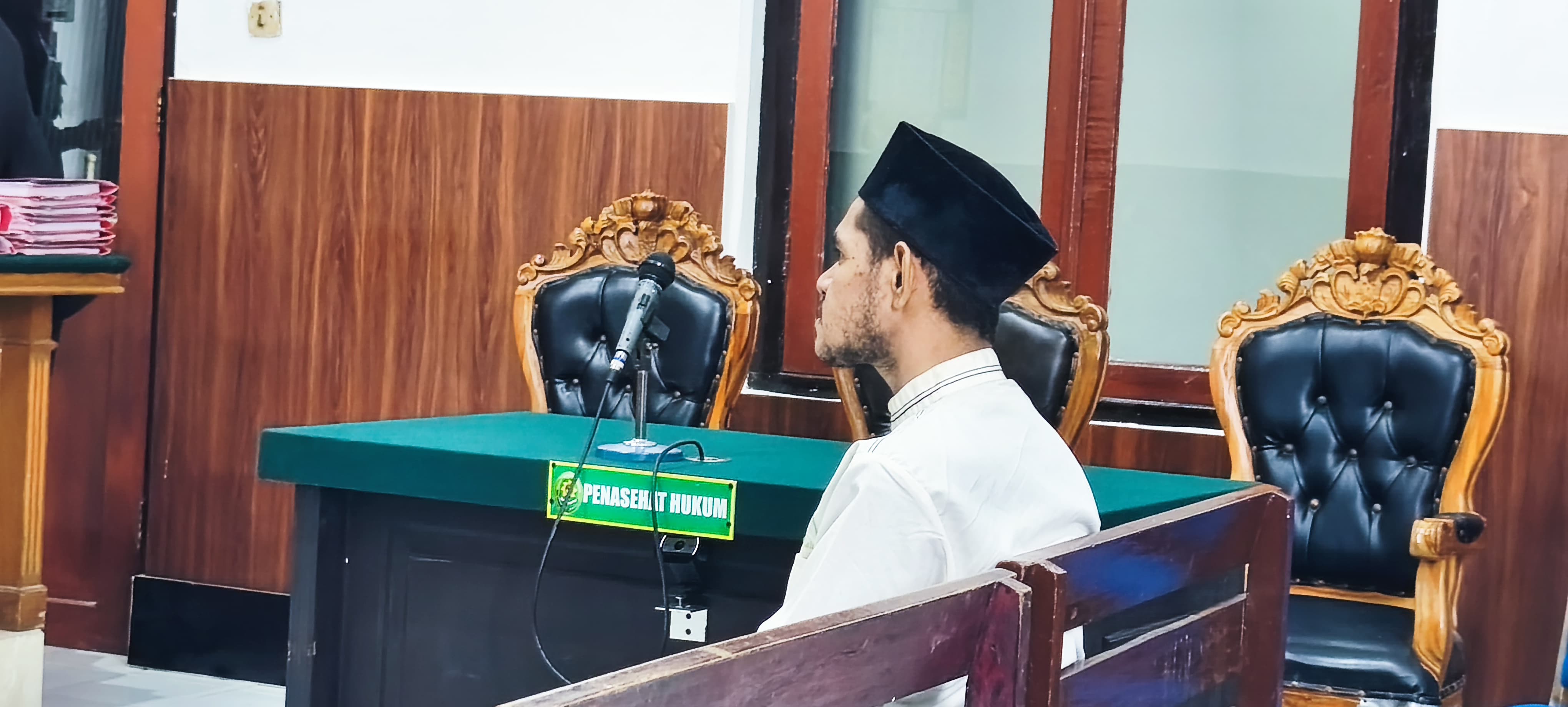 Miliki Samurai Tanpa Izin, Pria Kenjeran Divonis 1 Tahun 6 Bulan Penjara