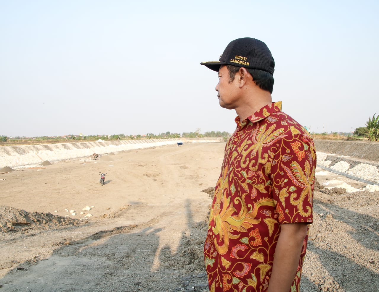 Solusi Banjir Menahun Dalam Kota, Pemkab Lamongan Bangun Kolam Retensi Drainase