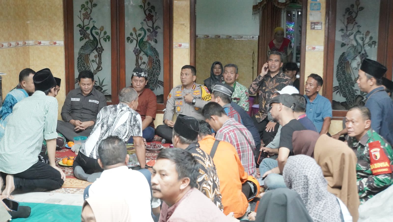 Kapolresta Sidoarjo Turut Berduka Cita atas Tragedi Pacet-Cangar