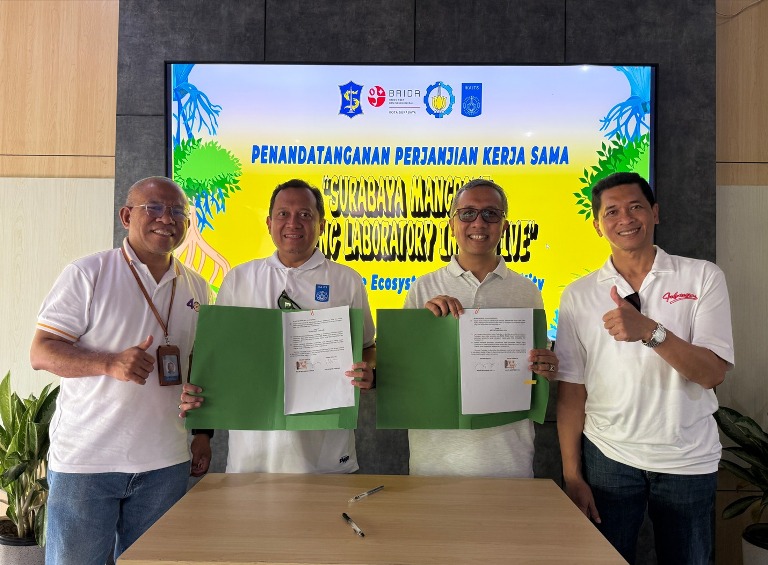 ITS dan BRIDA Kembangkan Mangrove Surabaya Jadi Laboratorium Alam Berbasis Teknologi