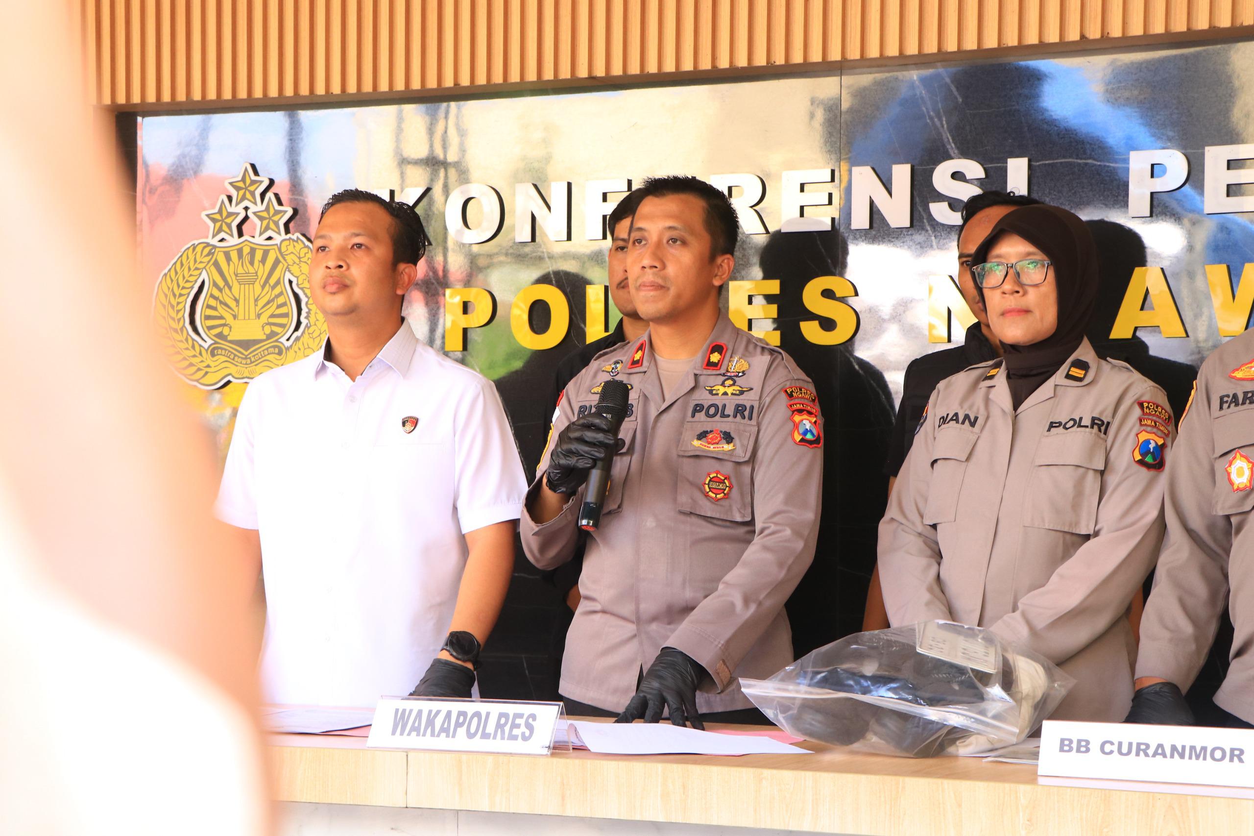 Polres Ngawi Tegaskan Akan Tindak Tegas Kejahatan Jalanan 