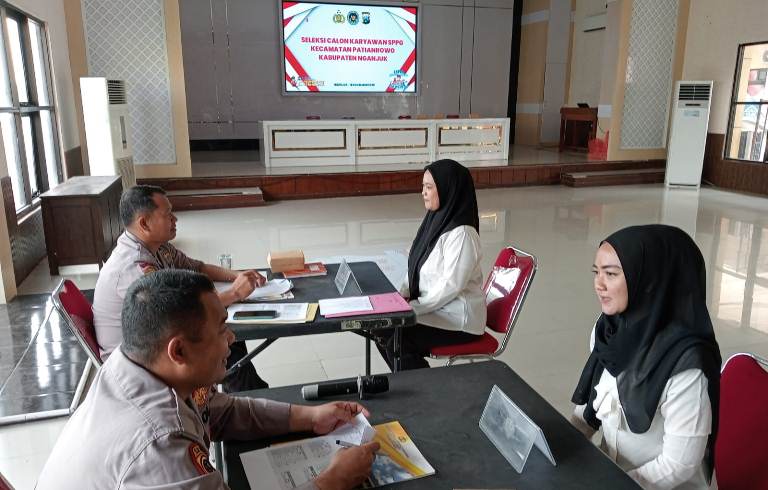  Rikkes dan Tes Psikologi Calon Pegawai SPPG Patianrowo Digelar di Polres Nganjuk