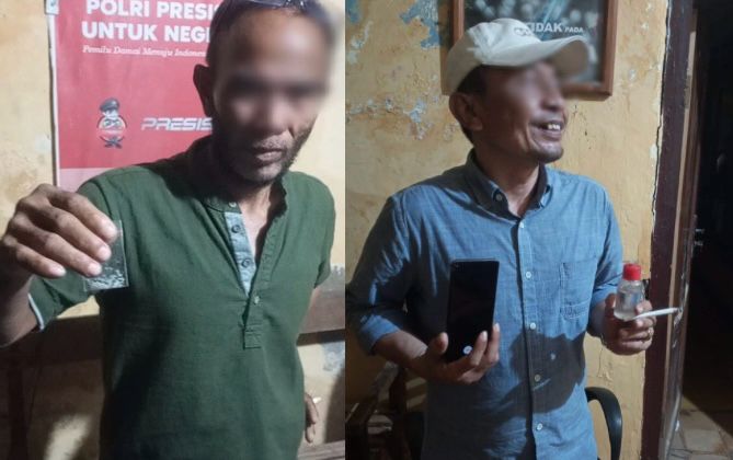 Nyabu Ditemani Wanita, Oknum Kades di Bawean Digerebek Polisi