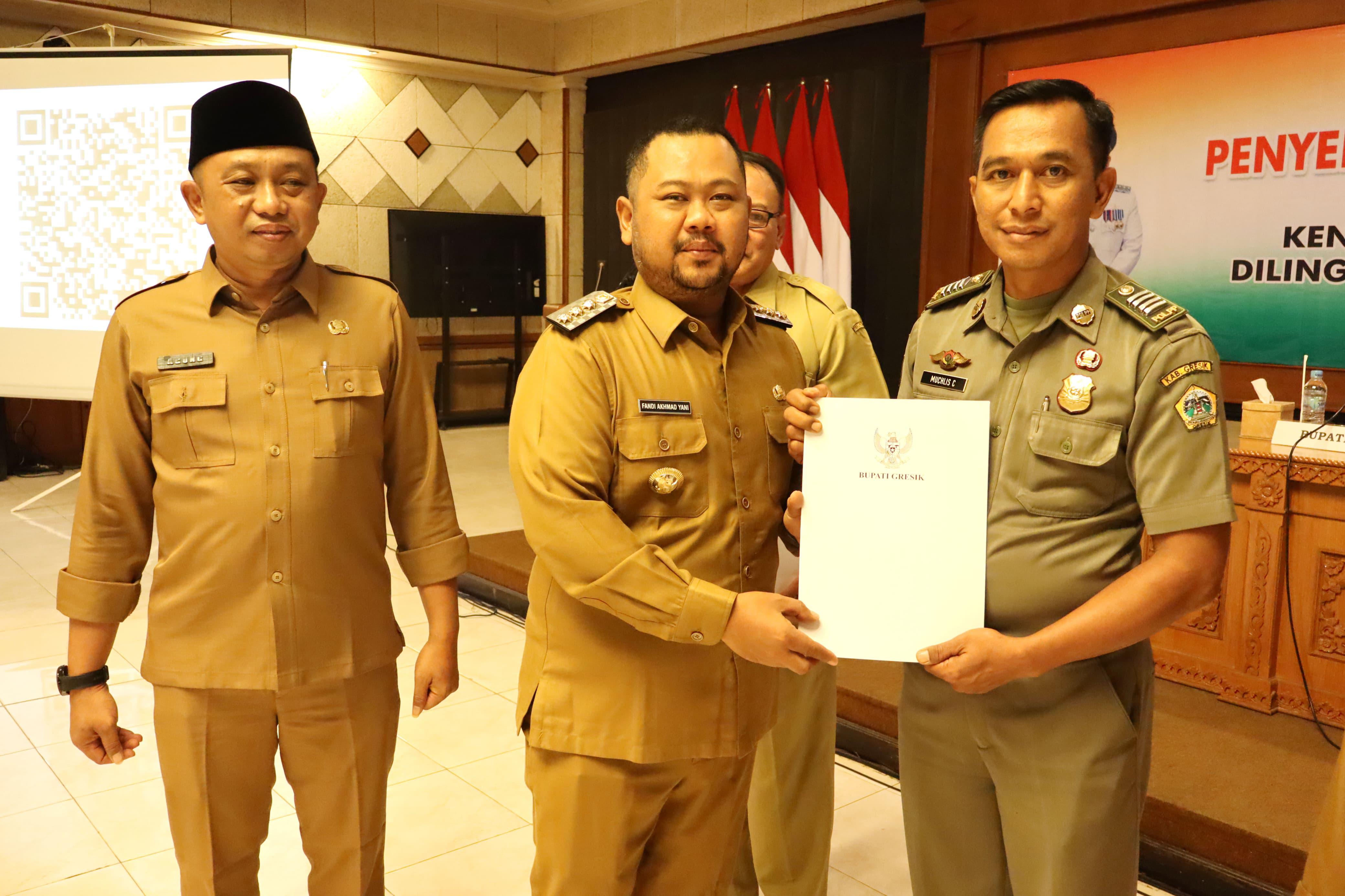 414 ASN Pemkab Gresik Naik Pangkat, Bupati: Terus Upgrade Diri!