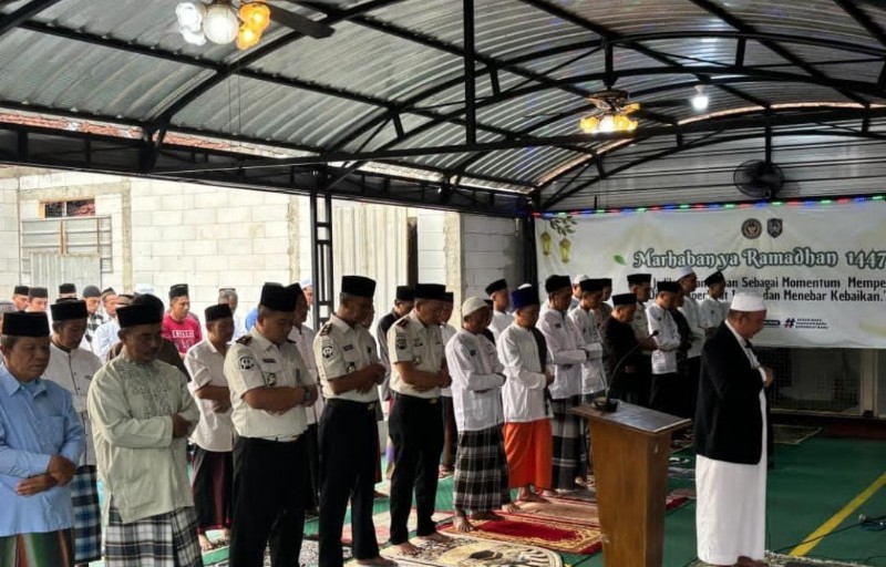 Gema Takbir Idulfitri di Lapas Bojonegoro, Berlangsung Khidmat dan Penuh Haru