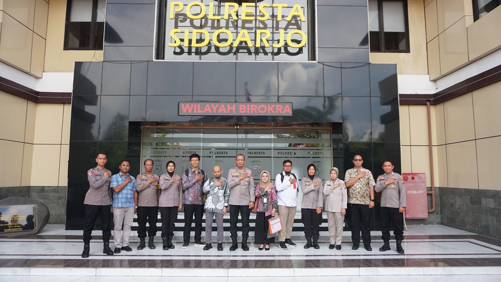 Ombudsman Lakukan Penilaian Maladministrasi Pelayanan Publik di Polresta Sidoarjo