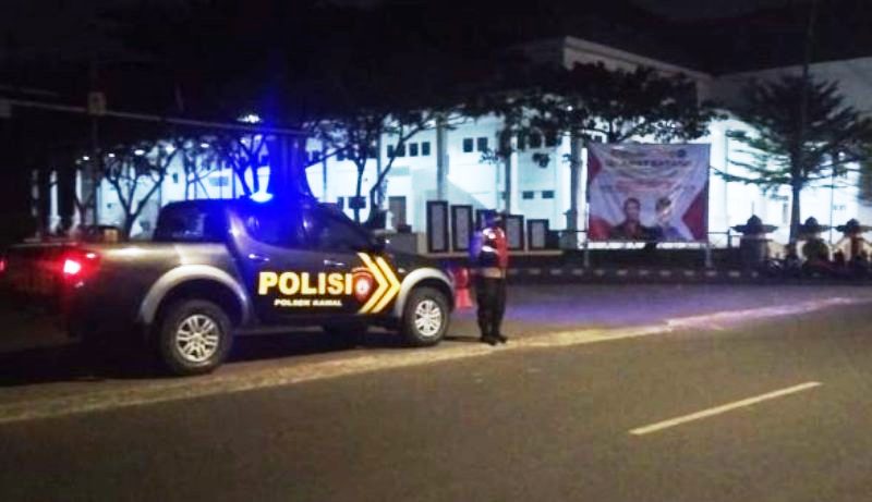 Polsek Kamal Optimakan Patroli Dini Hari Jelang Puncak Nataru