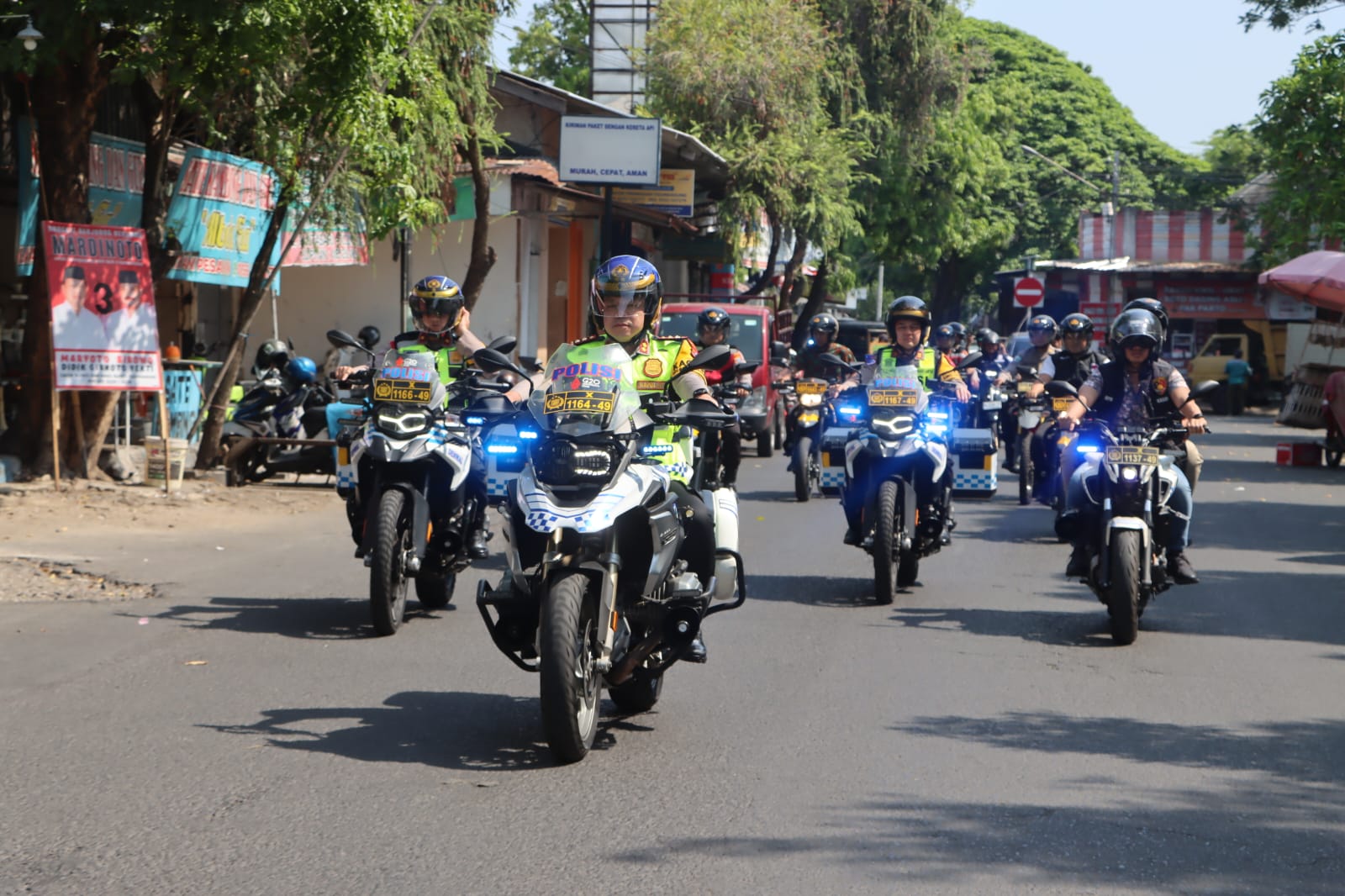 Pastikan Keamanan dan Kesiapan Pilkada 2024, Kapolres Tulungagung Cek Gudang Logistik KPU