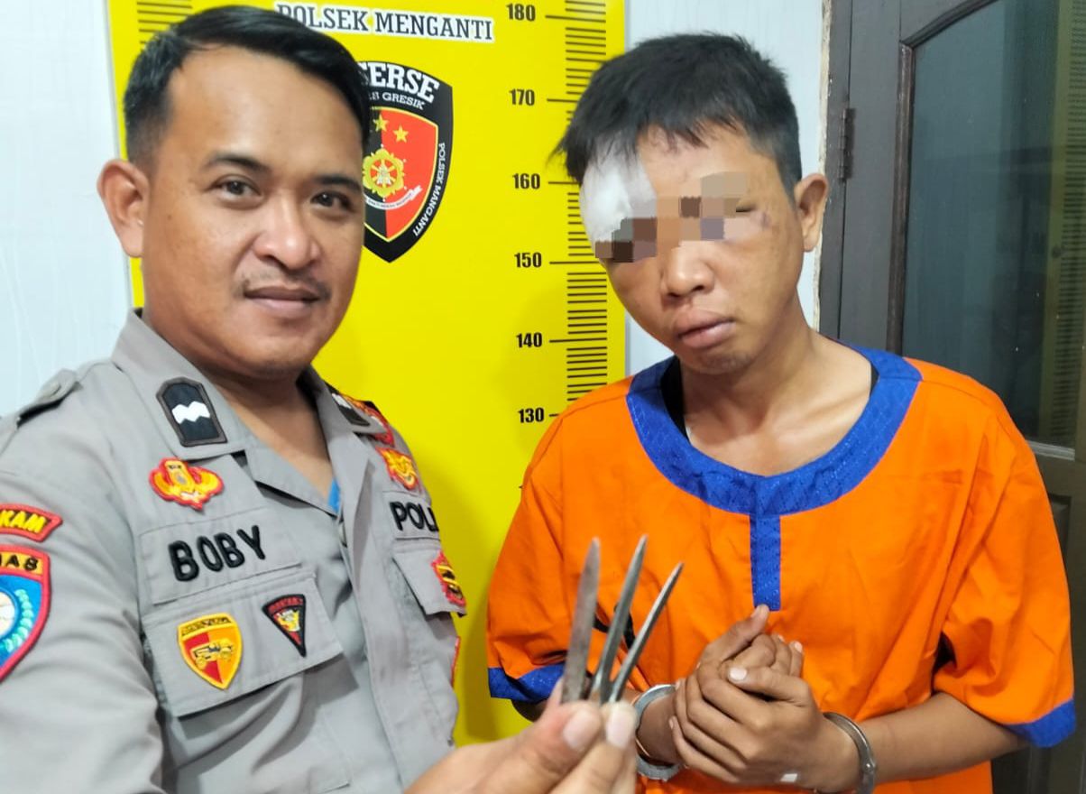 Curi Motor di Menganti Gresik, Pria Bangkalan Dibekuk Polisi
