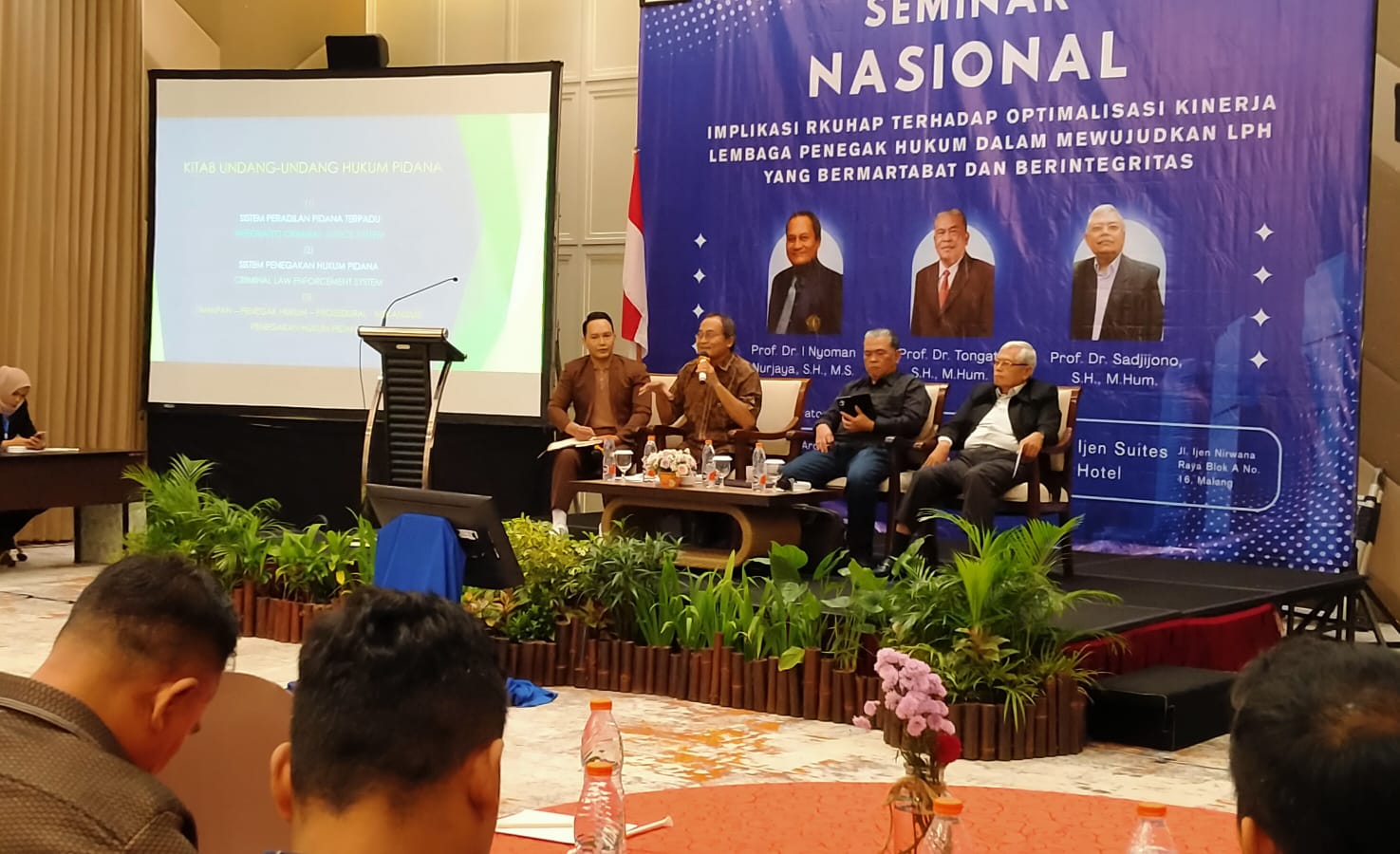 Para Gubes Tegaskan Pentingnya Sistem Peradilan Pidana Terpadu