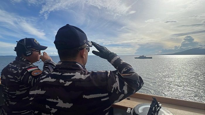 KRI Prabu Siliwangi 321 Tiba di Selat Sunda Usai Pelayaran Lintas Samudera