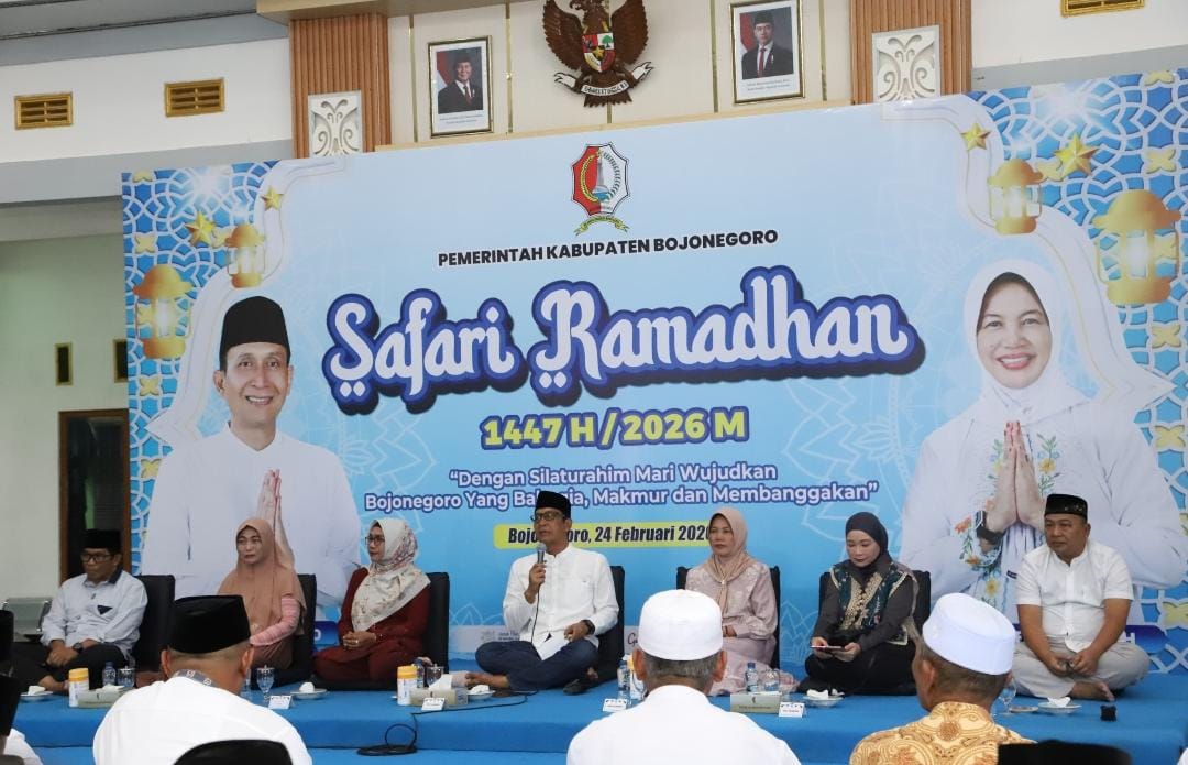 Gerakan Pangan Murah di Sumberrejo Jadi Bagian Safari Ramadan Pemkab Bojonegoro