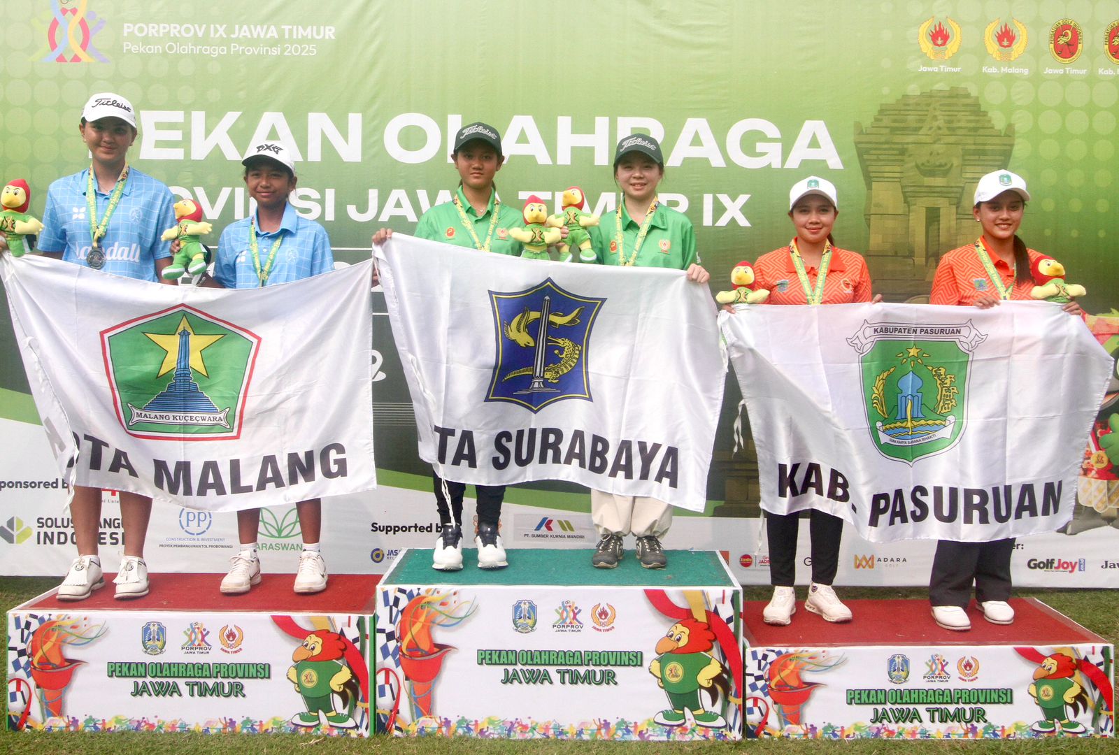 Surabaya Mendominasi! Borong 6 Emas Golf di Porprov Jatim IX
