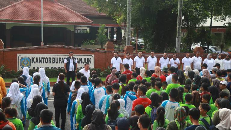 Gerakan Indonesia ASRI Menggema di Nganjuk, Forkopimda Turun Bersama