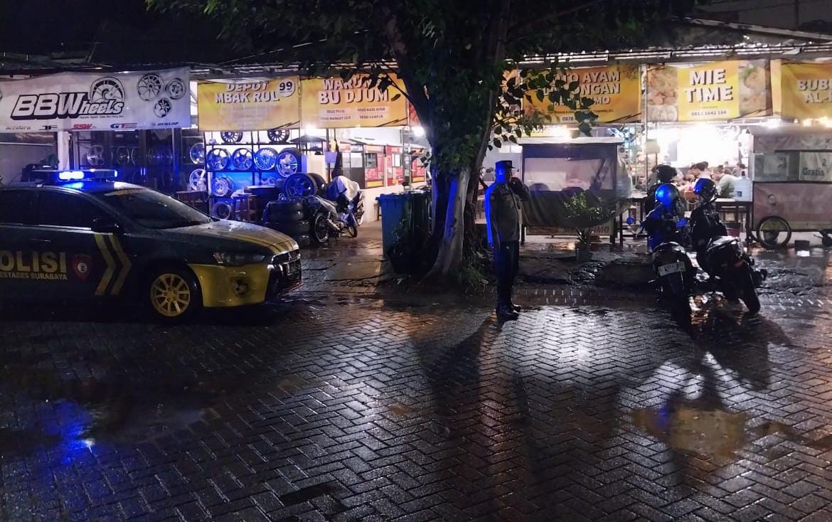 Polsek Gayungan Intensifkan Patroli Sahur Subuh Ceria, Antisipasi 3C dan Kemacetan