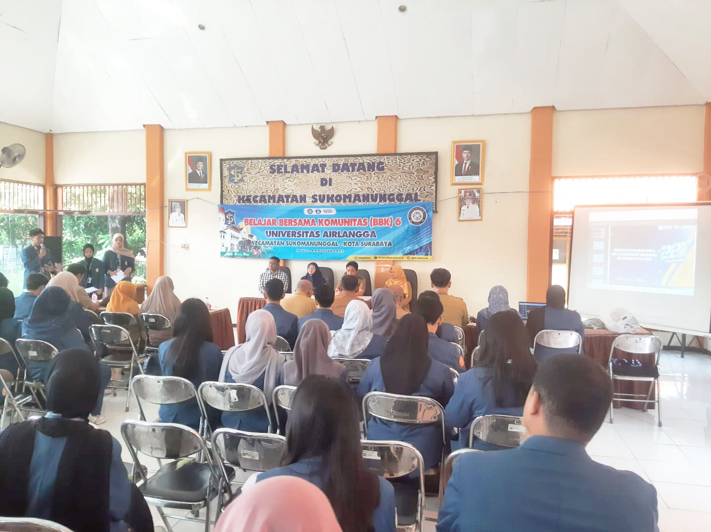 Polsek Sukomanunggal Dukung Penuh Inisiatif Belajar Bersama Komunitas Universitas Airlangga