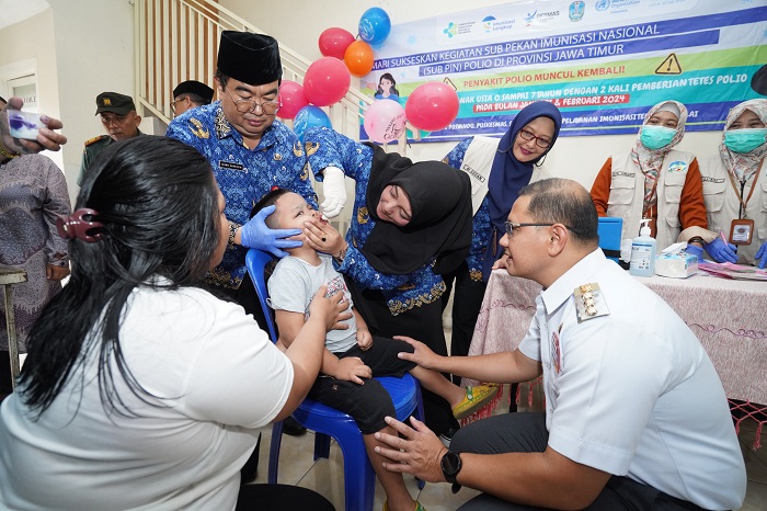 Sub PIN Polio di Kota Batu Targetkan 6.282 Anak 