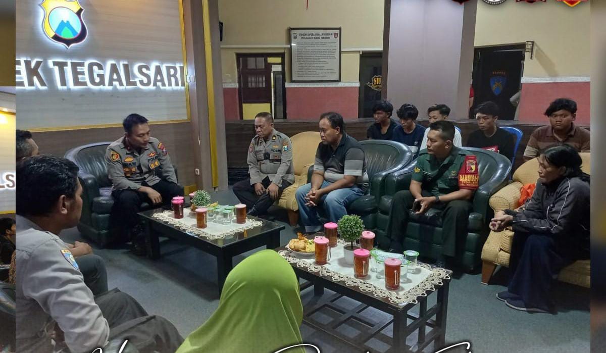 Polsek Tegalsari Mediasi dan Problem Solving Kenakalan Remaja dan Gengster