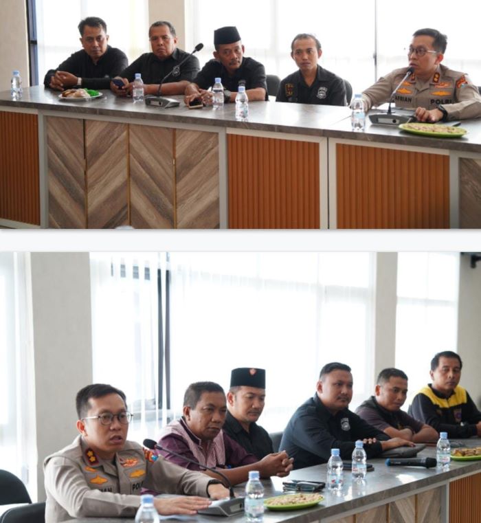 Kapolres Bojonegoro AKBP Afrian Bersama Pesilat Serukan Jaga Kerukunan, Tolak Anarkisme untuk Jogo Bojonegoro