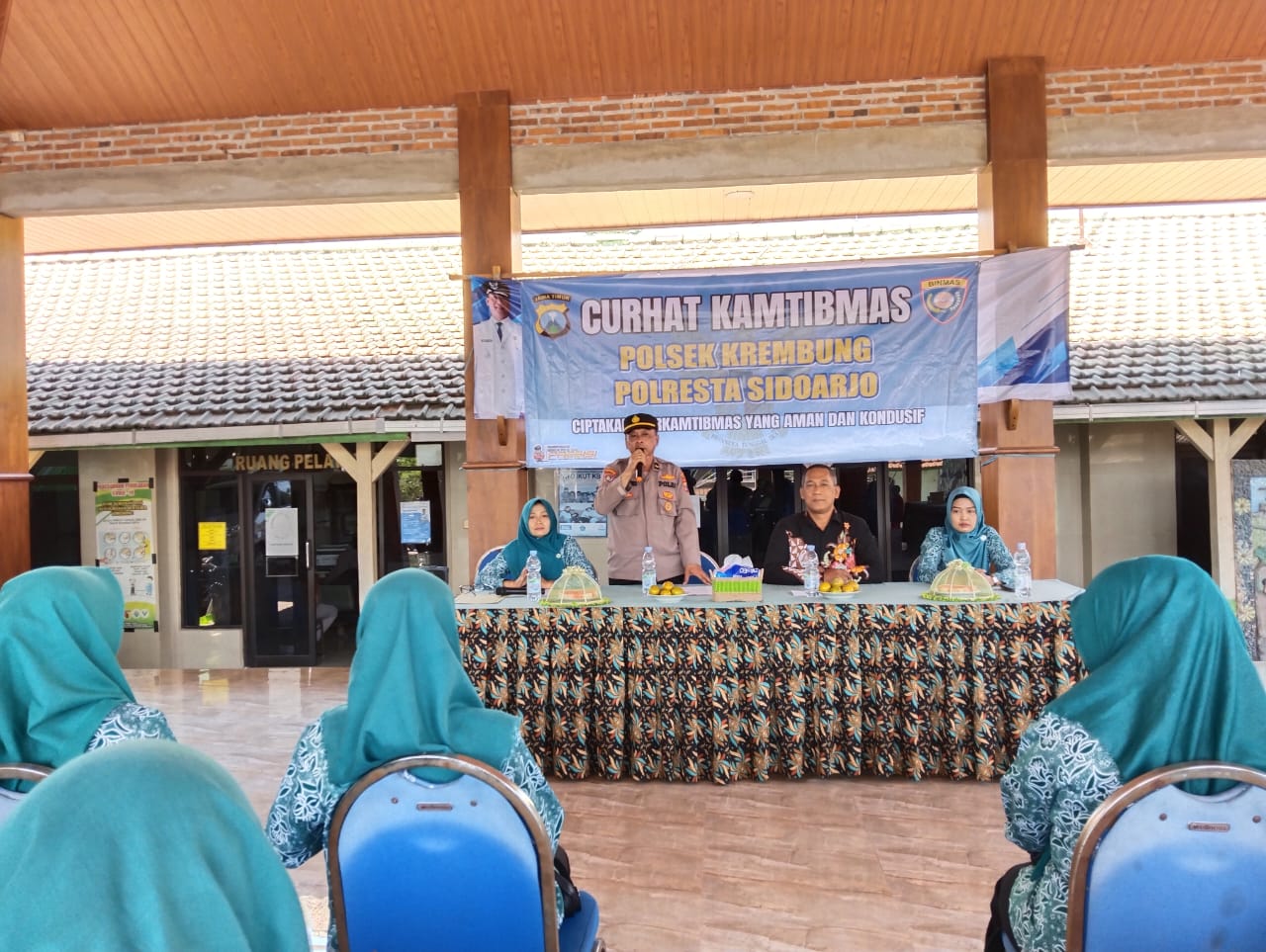 Polsek Krembung Ajak Warga Jadi Polisi Bagi Diri Sendiri