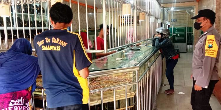 Waspada Aksi 3C, Polsek Kwanyar Perketat Patroli di Toko Emas dan Objek Vital